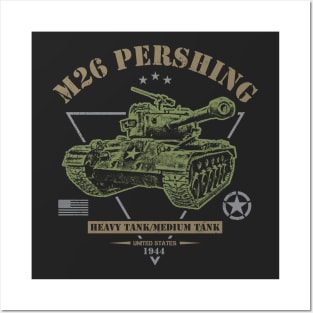 M26 Pershing Posters and Art